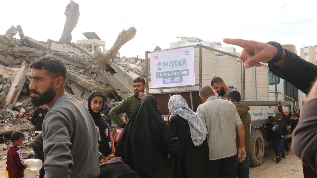 MİSDER ile Filistin ve Afrika’da güvenilir insani yardım çalışmaları