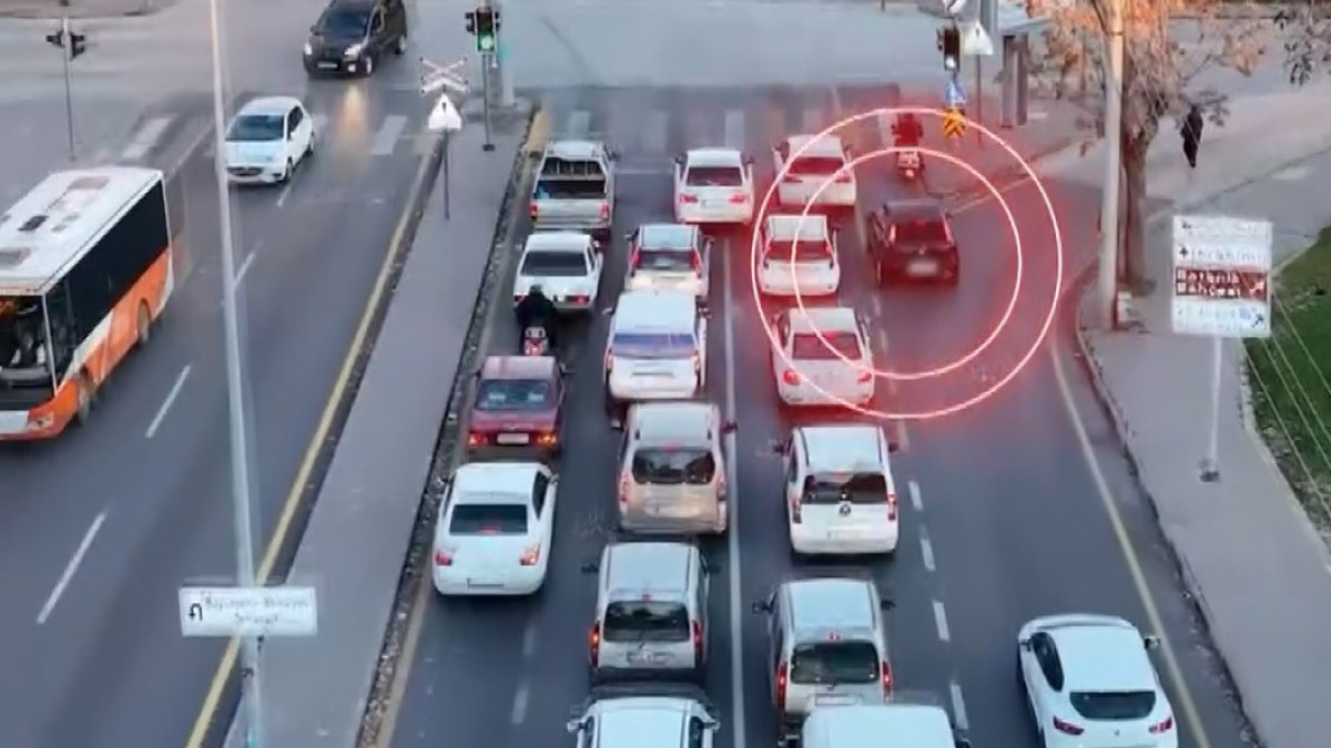 Gaziantep'te 'kaynak' yapan 810 sürücüye 802 bin TL ceza