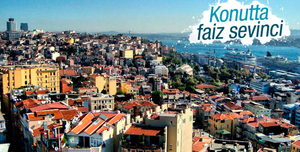 Konutta faiz sevinci
