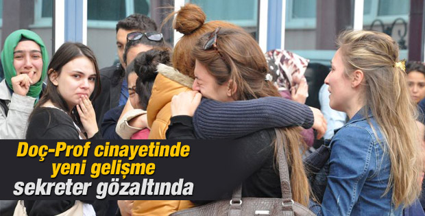 Konya'daki doçent cinayetinde sekreter de gözaltında İZLE