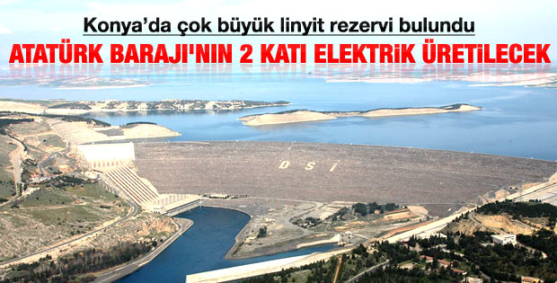 Konya'da 1,8 milyar tonluk linyit rezervi bulundu