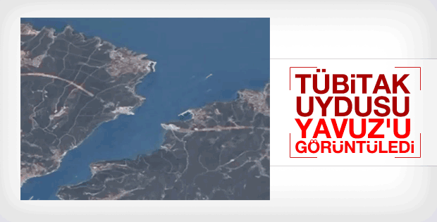 TÜBİTAK'ın uydusu 3. Köprü'yü uzaydan görüntüledi