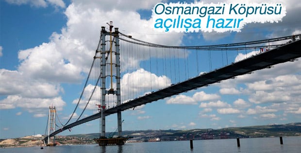Osmangazi Köprüsü için geri sayım başladı