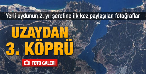 RASAT'ın ikinci yılı şerefine İstanbul'a özel görüntüler