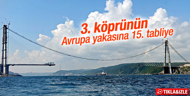 3. Köprü’de çalışmalar tam gaz