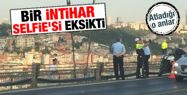 Boğaziçi Köprüsü'nde intihar