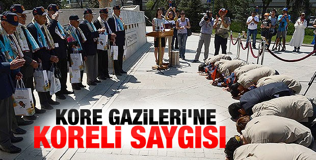 Kore Gazileri ve Koreliler buluştu