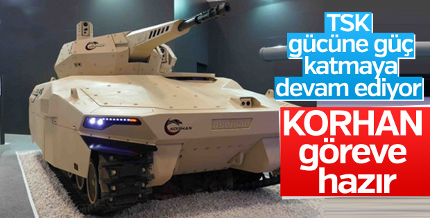ASELSAN'ın yeni silahı KORHAN görev bekliyor