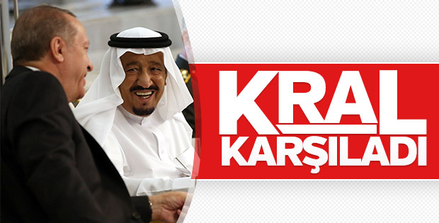 Cumhurbaşkanı Erdoğan Suudi Arabistan'da