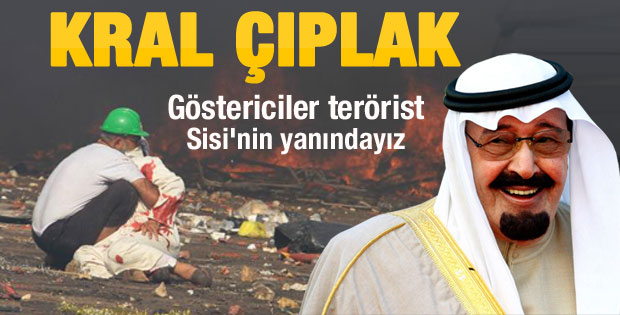 Kral Abdullah'tan Sisi'ye destek mesajı