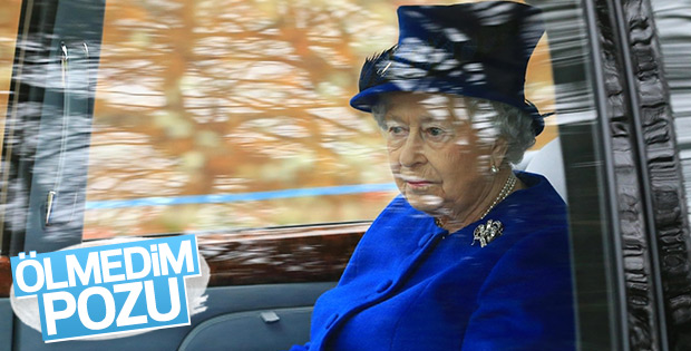 Kraliçe Elizabeth kamuoyu önüne çıktı