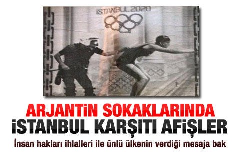 Arjantin De Istanbul Karsiti Afis