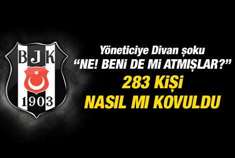 Beşiktaş'ta 283 üye nasıl atıldı