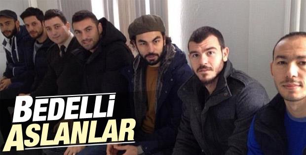 Galatasaraylı futbolcular bedelli askerlik sırasında