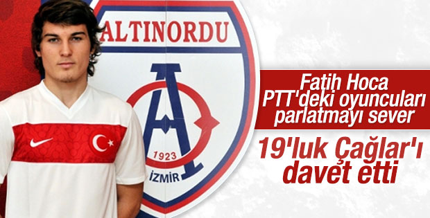 Altınordu oyuncusu Çağlar Söyüncü'ye milli davet
