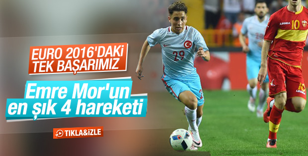 Emre Mor'un EURO 2016'daki en güzel hareketleri - İZLE