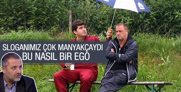 Mehmet Demirkol'dan Fatih Terim'e slogan göndermesi