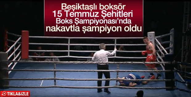 Cem Karlıdağ rakibini nakavt ederek şampiyon oldu - İZLE