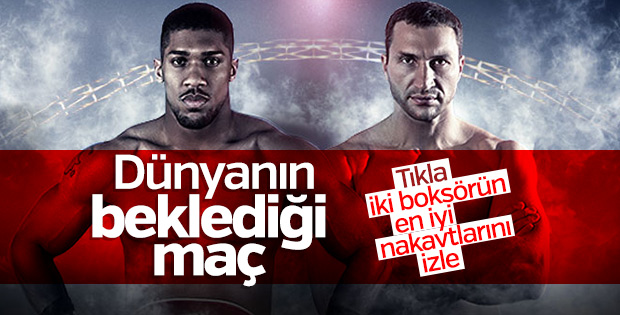 Joshua'dan Wladimir Klitschko'ya: Yumruklarıma hazır ol