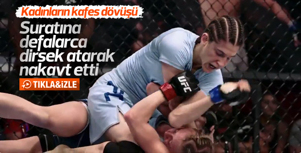 Modafferi Emily Whitmire'ı 2.rauntta nakavt etti - İZLE