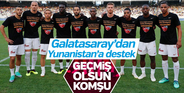 Galatasaray'dan anlamlı hareket