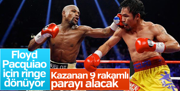 Mayweather, Pacquiao için ringe dönüyor