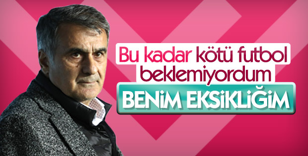 Şenol Güneş: Hayallerle gerçekler örtüşmedi