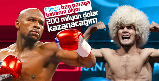 Floyd Mayweather: 200 milyon dolar kazanacağım