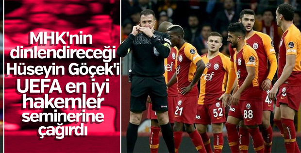 UEFA'dan Hüseyin Göçek'e davet