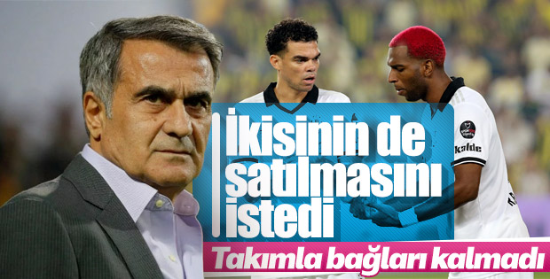 Şenol Güneş'in satılmasını istediği 2 futbolcu