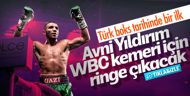 Avni Yıldırım WBC kemeri için dövüşecek