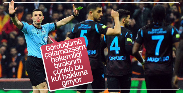 Ümit Öztürk: Gördüğümü çalamazsam bırakırım