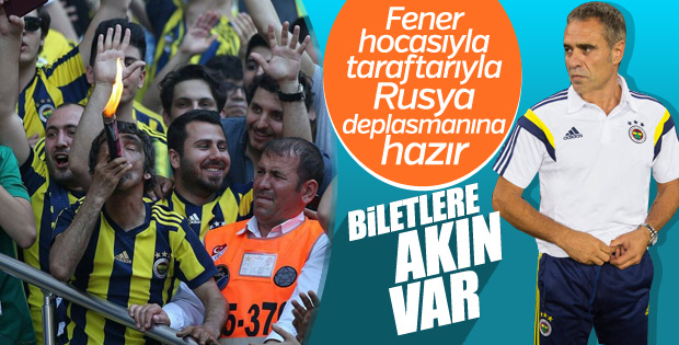 F.Bahçe taraftarlarından Zenit maçına yoğun ilgi