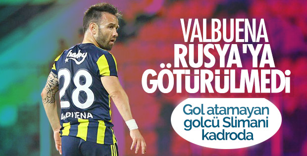 Valbuena Zenit maçı kadrosunda yok