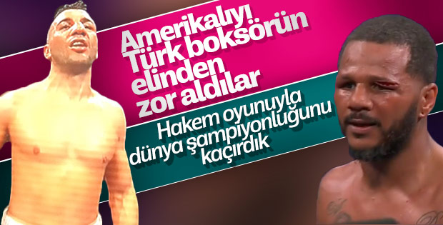 ABD'li hakemler Avni Yıldırım'ın hakkını yedi