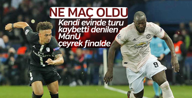 M.United zoru başardı çeyrek finale yükseldi