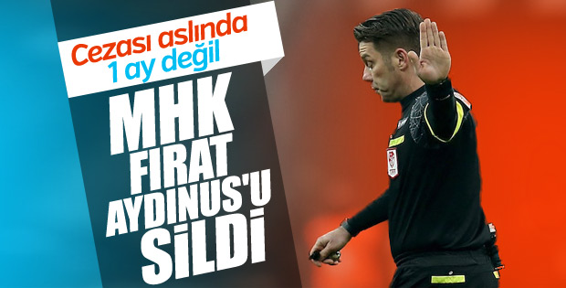 MHK, Fırat Aydınus'u eğitime çağırmadı