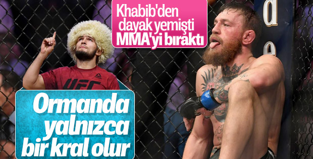 Conor McGregor emekliye ayrıldı
