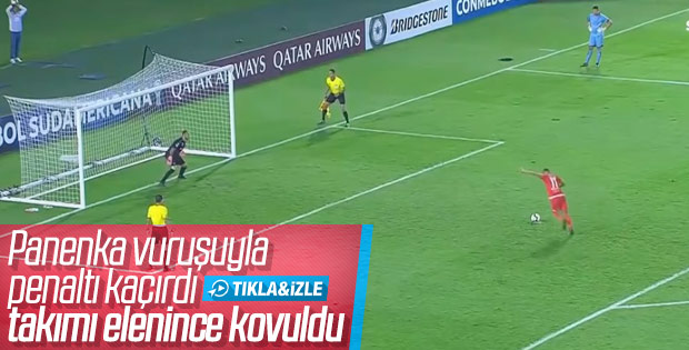 Penaltıyı kaçıran Brendix Parra kovuldu