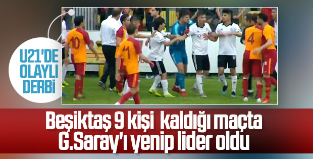 U21 Derbisini 9 Kisi Kalan Besiktas Kazandi