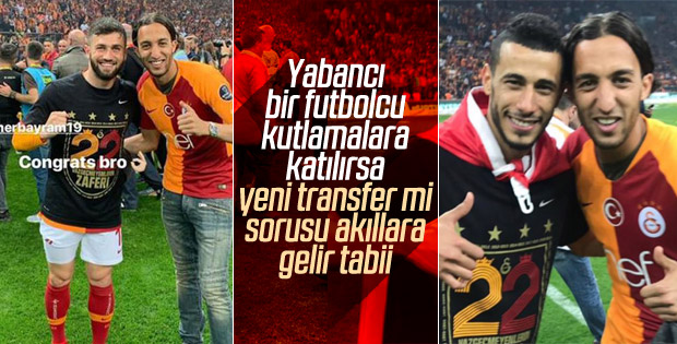 Nasser El Khayati de kutlamalara katıldı