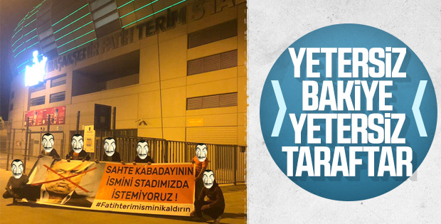 Başakşehir, Terim'in ismini kaldırmak için harekete geçti