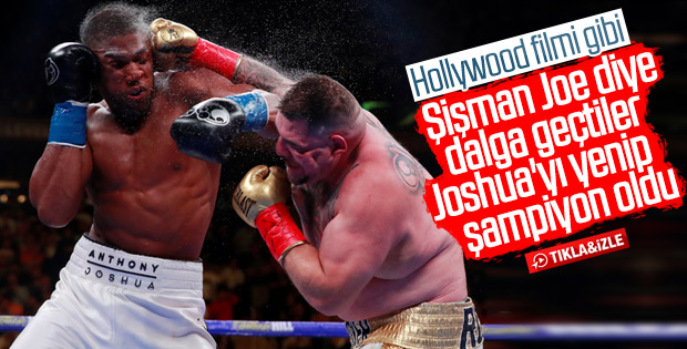 Andy Ruiz, Joshua'yı nakavt etti