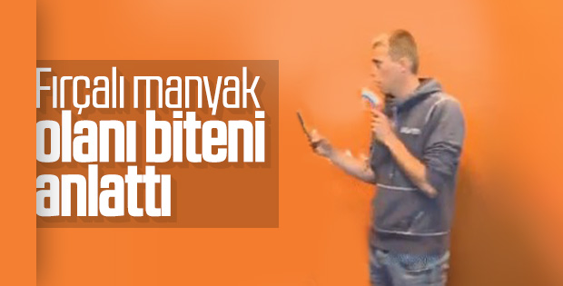 Emre'ye fırça uzatan Belçikalı yaşananları anlattı