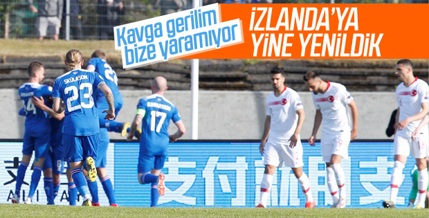 A Milli Takım deplasmanda İzlanda'ya yenildi