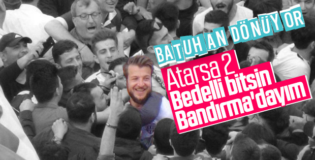 Batuhan Karadeniz, Bandırma'da kaldı