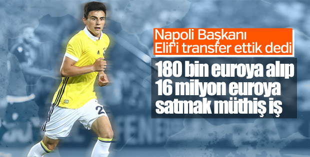 Napoli, Eljif Elmas transferini duyurdu