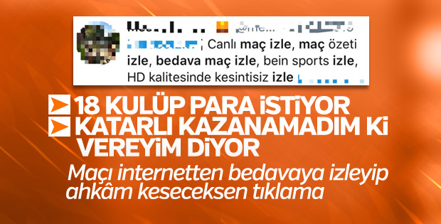 Kulüpler Birliği yayıncı kuruluşa resti çekti