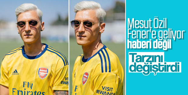 Mesut Özil'in yeni tarzı