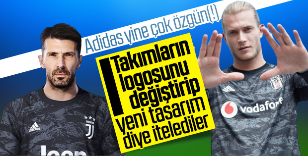 Adidas, Beşiktaş'la Juventus'a aynı formayı tasarladı